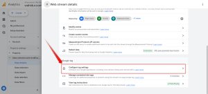 Configure Tag Settings Step 3